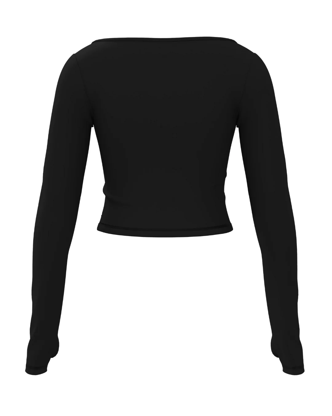 Aura Long Sleeve - Black (active material) - Image 3