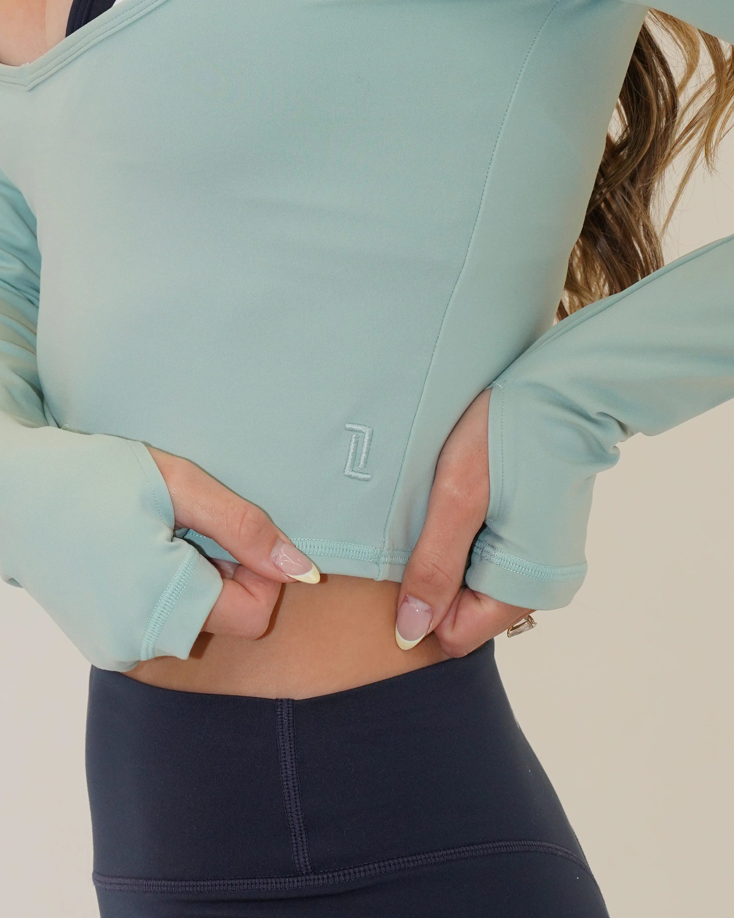 Aura Long Sleeve - Sage - Image 6