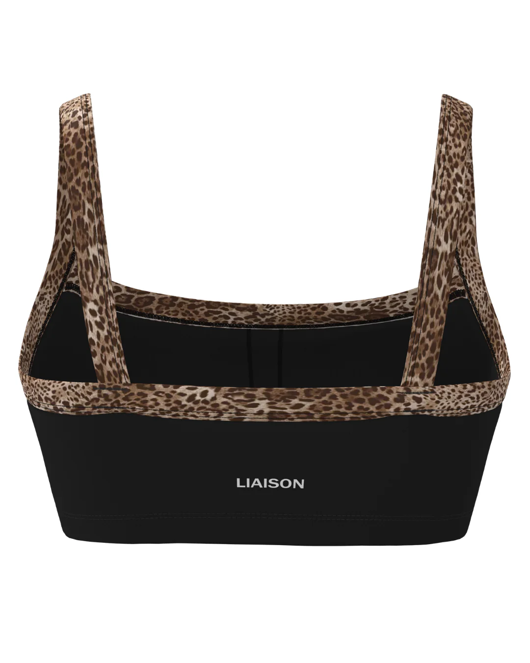 Basic Contrast Bra - Black & Wild Side - Image 2