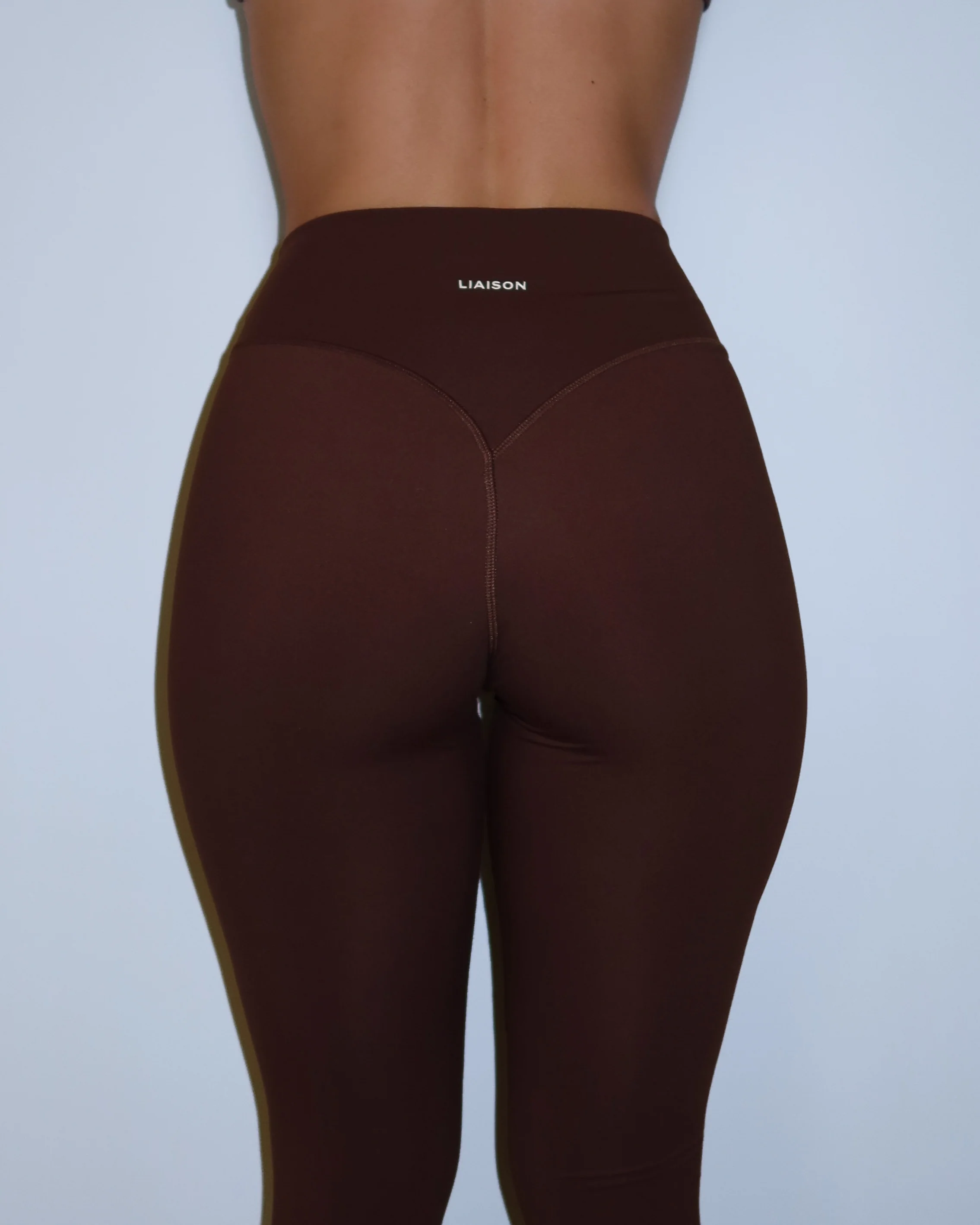 Bridge Pant (text logo) - Mocha Brown - Image 4