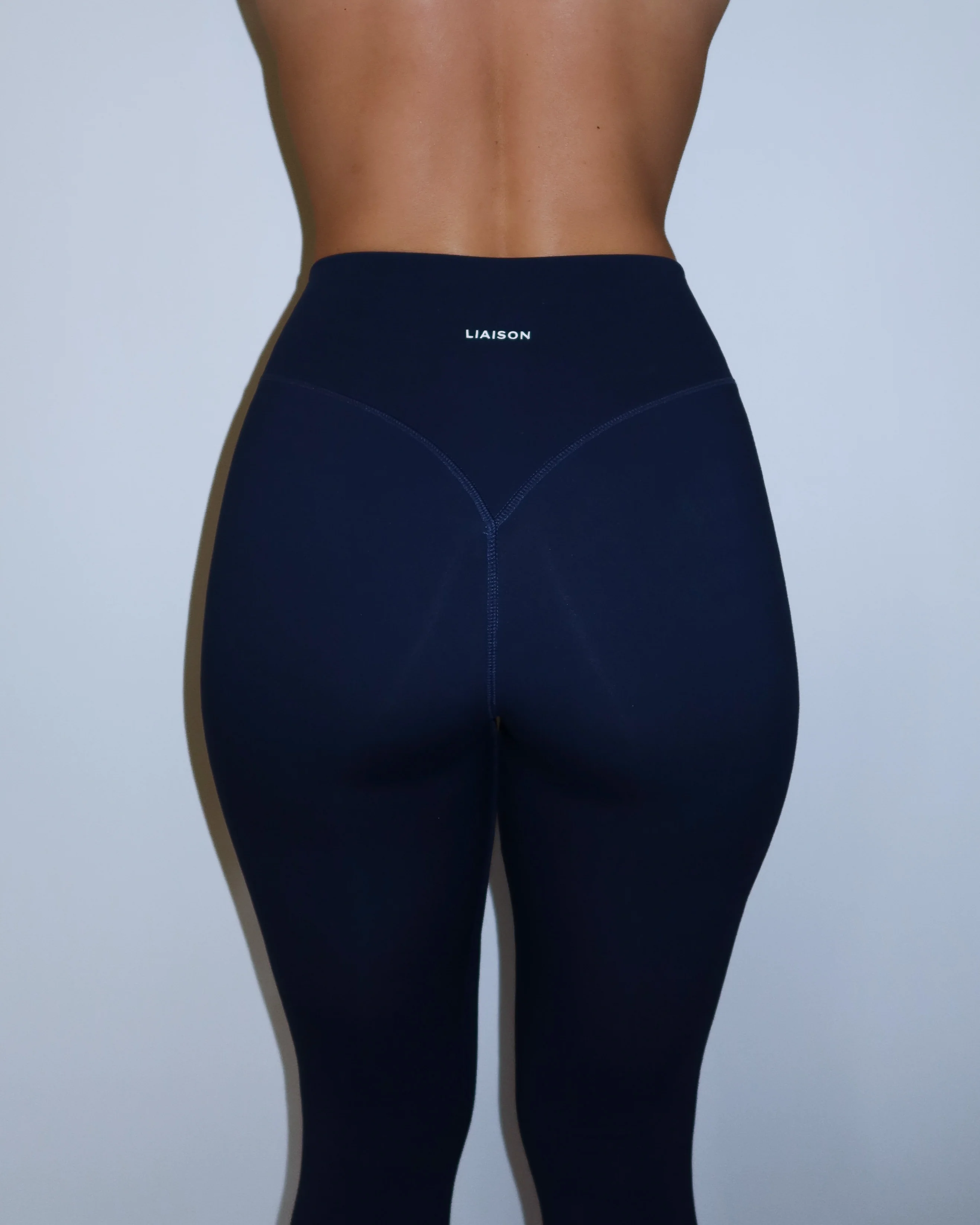 Bridge Pant (text logo) - Navy - Image 4