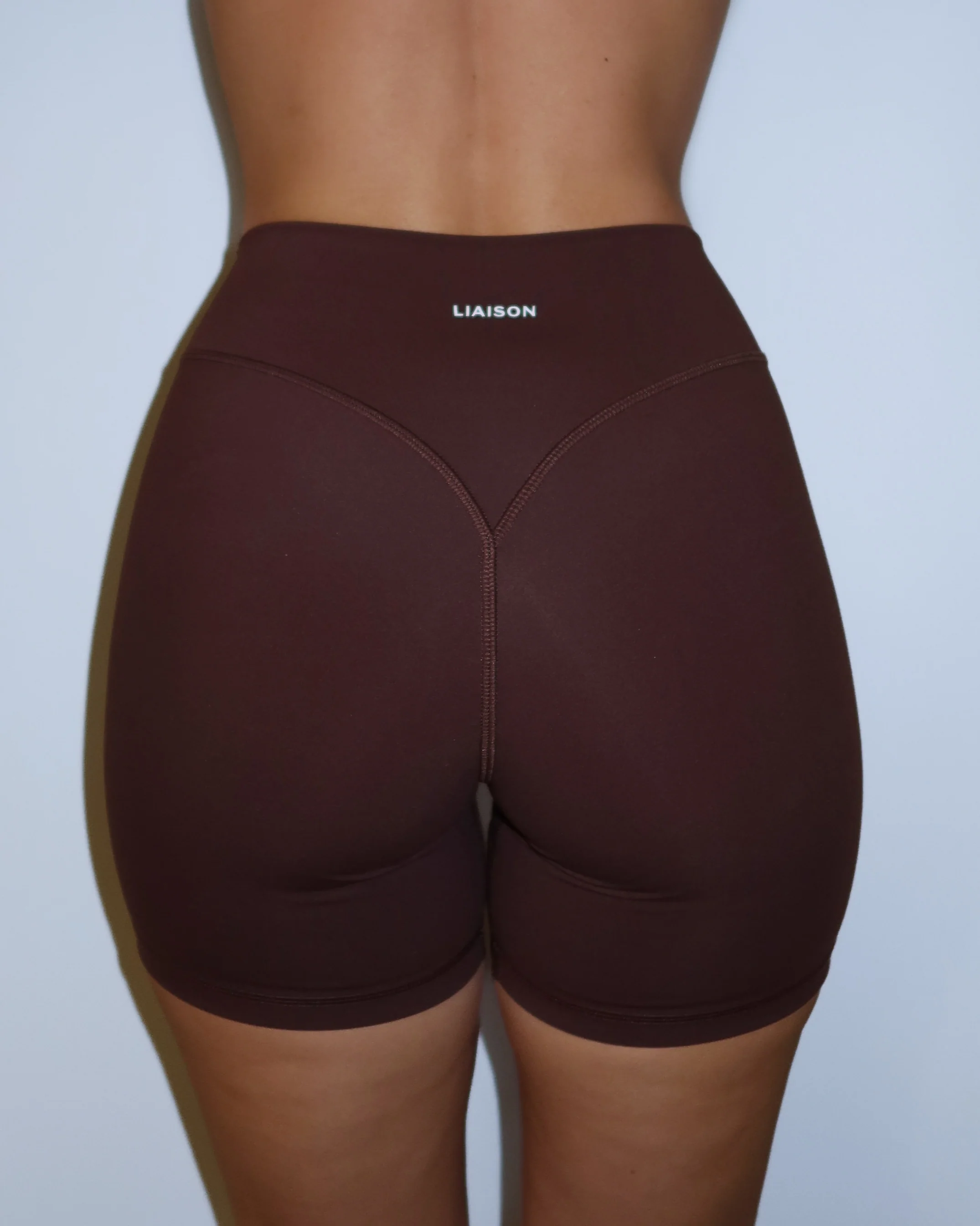 Bridge Short (text logo) - Mocha Brown - Image 4