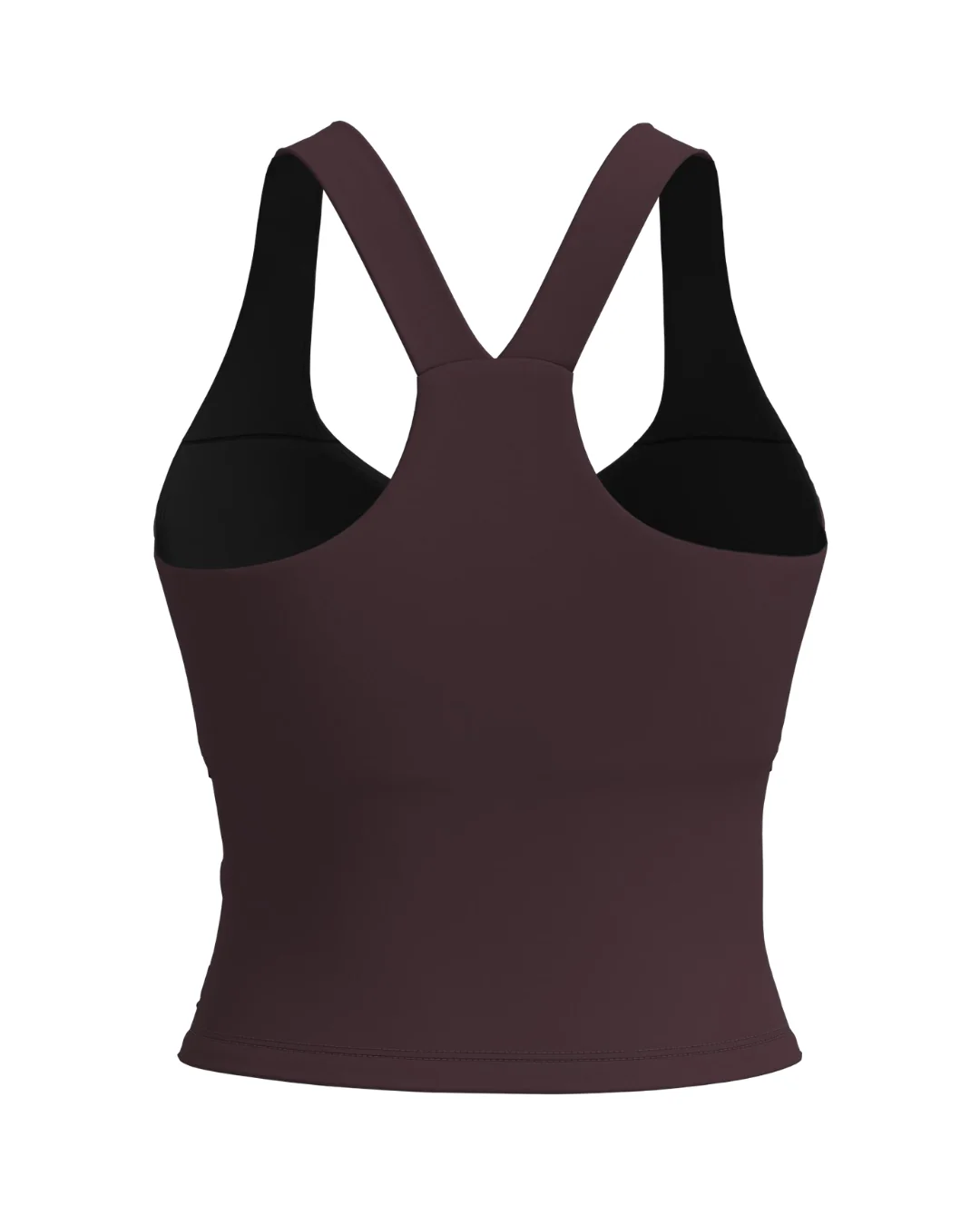 Contour Crop - Chocolate Cherry - Image 3