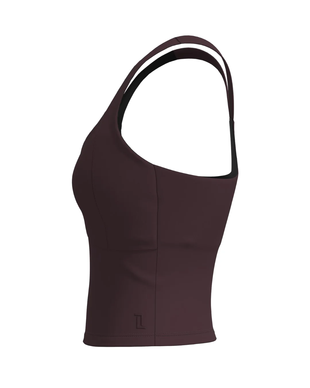 Contour Crop - Chocolate Cherry - Image 5