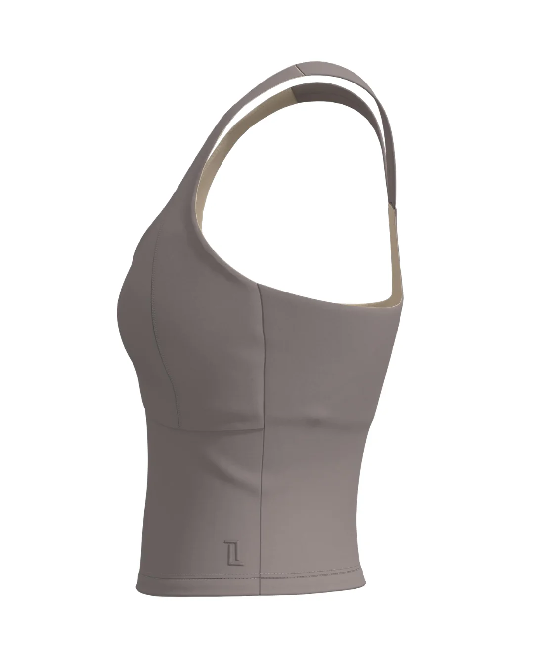 Contour Crop - Truffle - Image 5