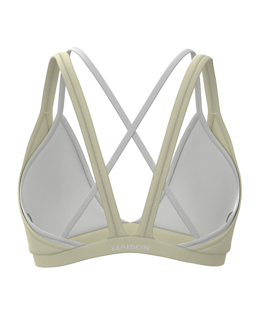 Double Layer Pulse Bra - Daylight & White - Image 3