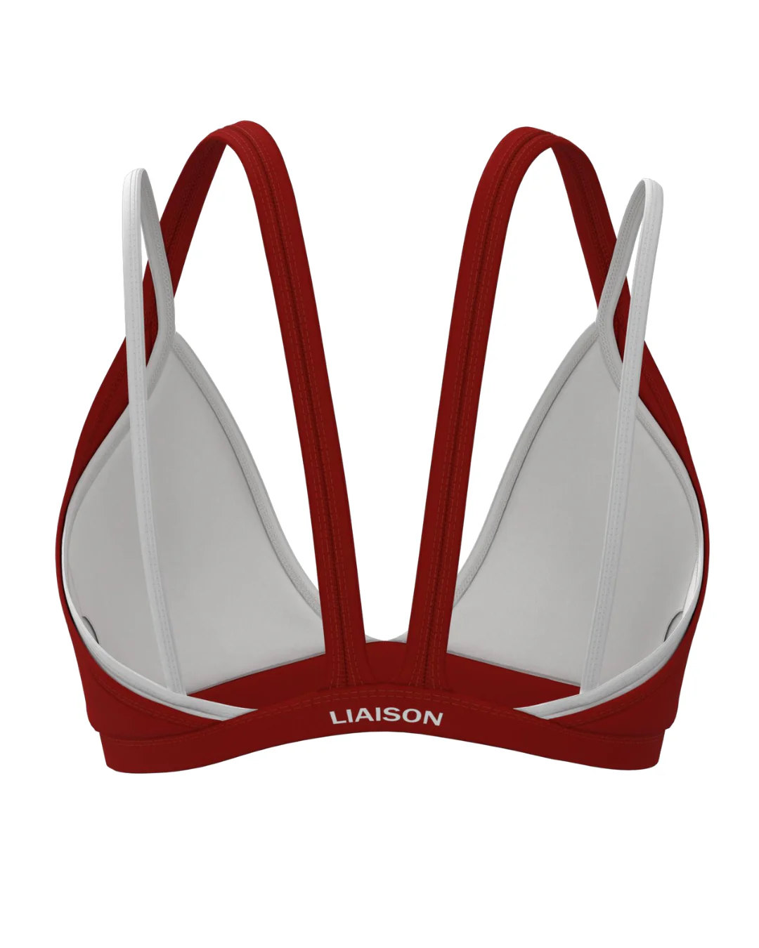 Double Layer Pulse Bra - Kiss & White - Image 3