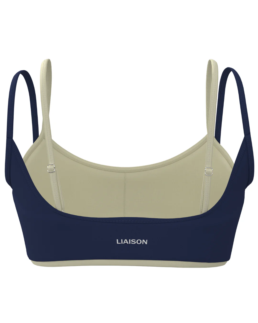 Double Layer Scoop Bra - Cypress & Daylight - Image 3