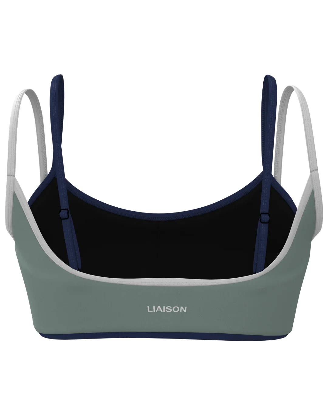 Double Layer Scoop Bra - Juniper - Image 3