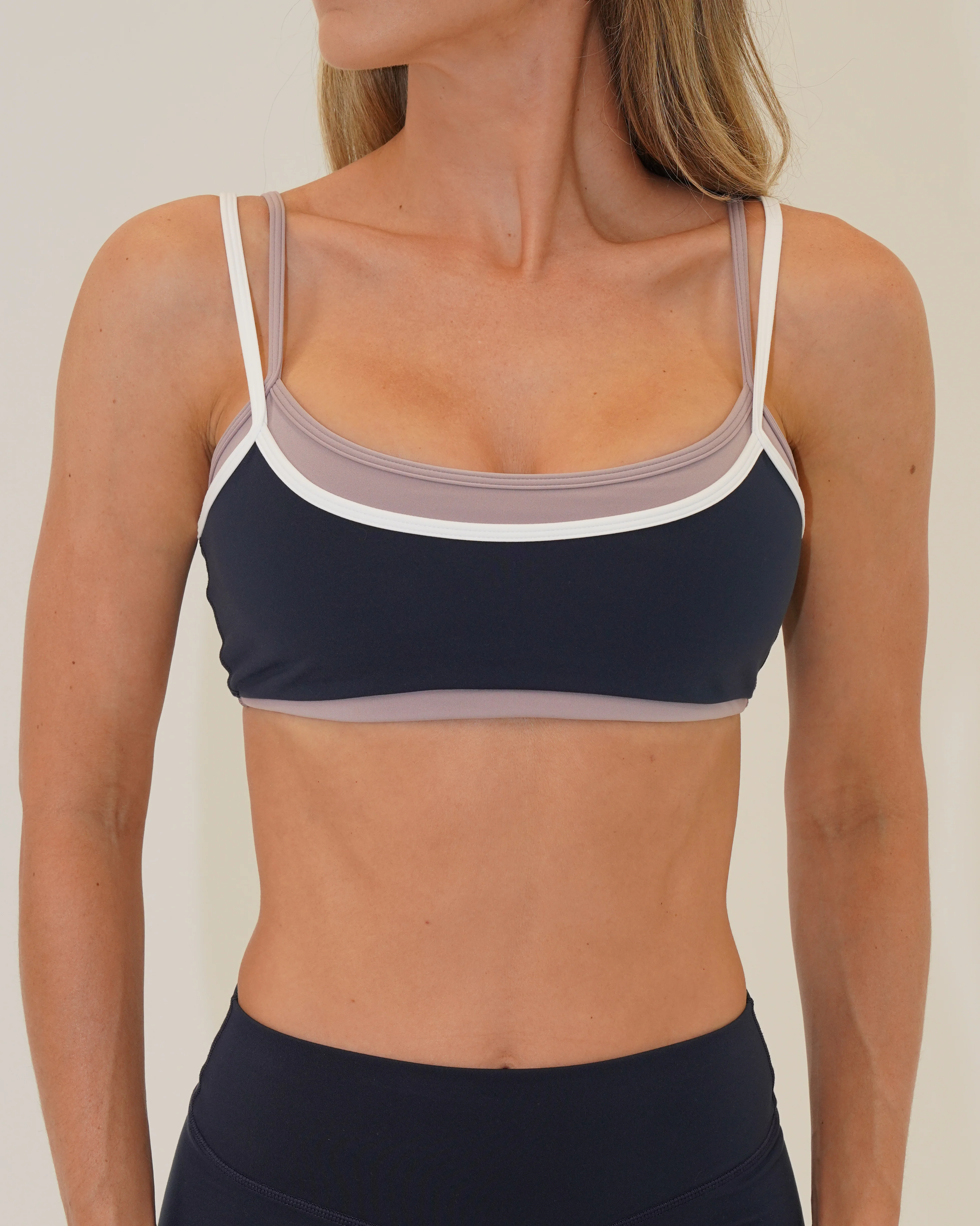 Double Layer Scoop Bra - Meadow - Image 2