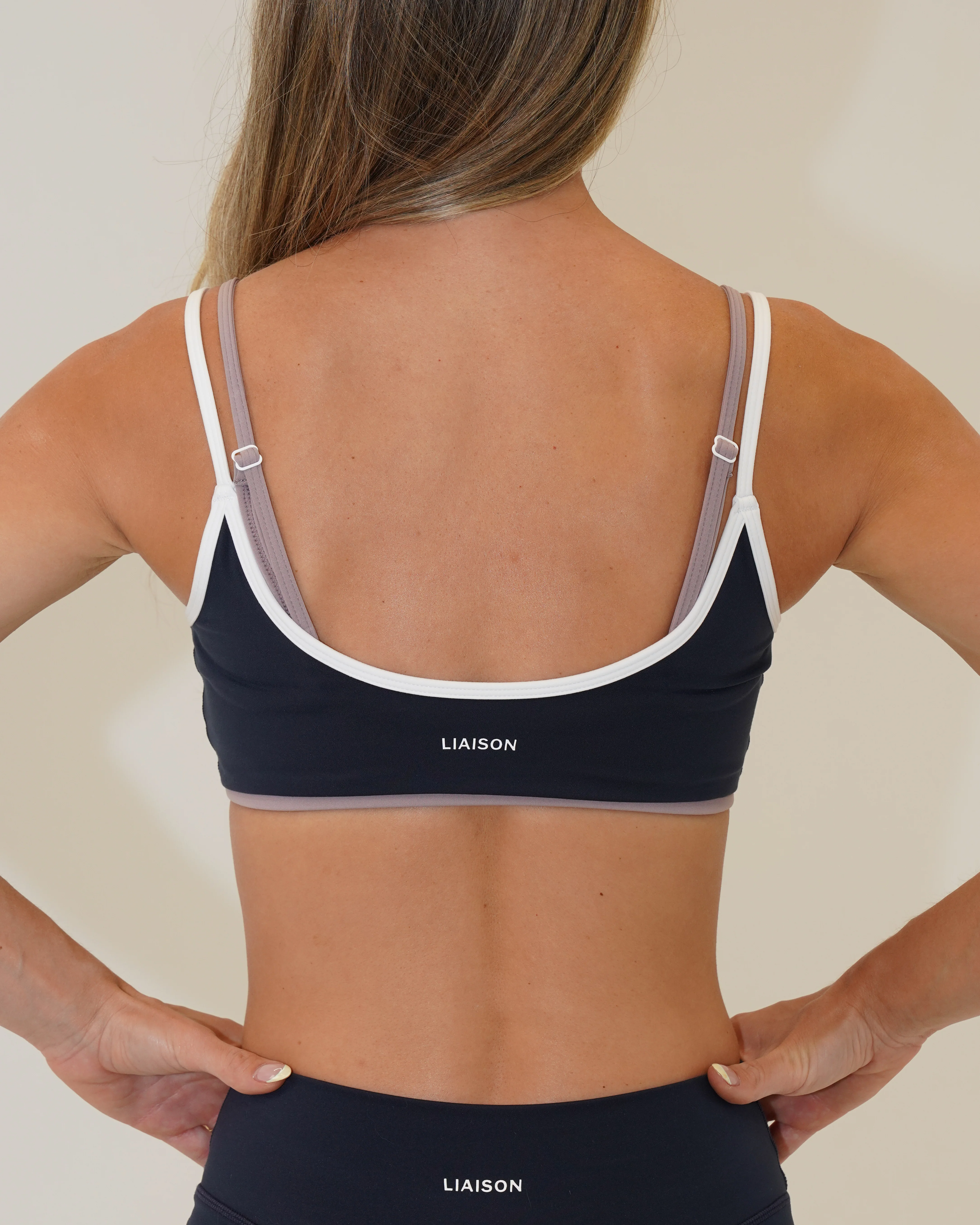 Double Layer Scoop Bra - Meadow - Image 4