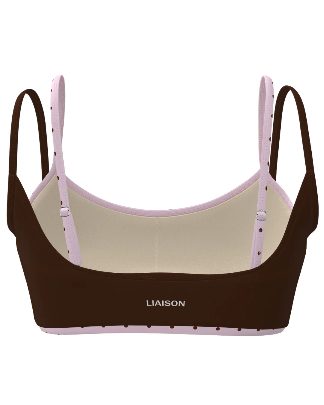 Double Layer Scoop Bra - Rosette - Image 2