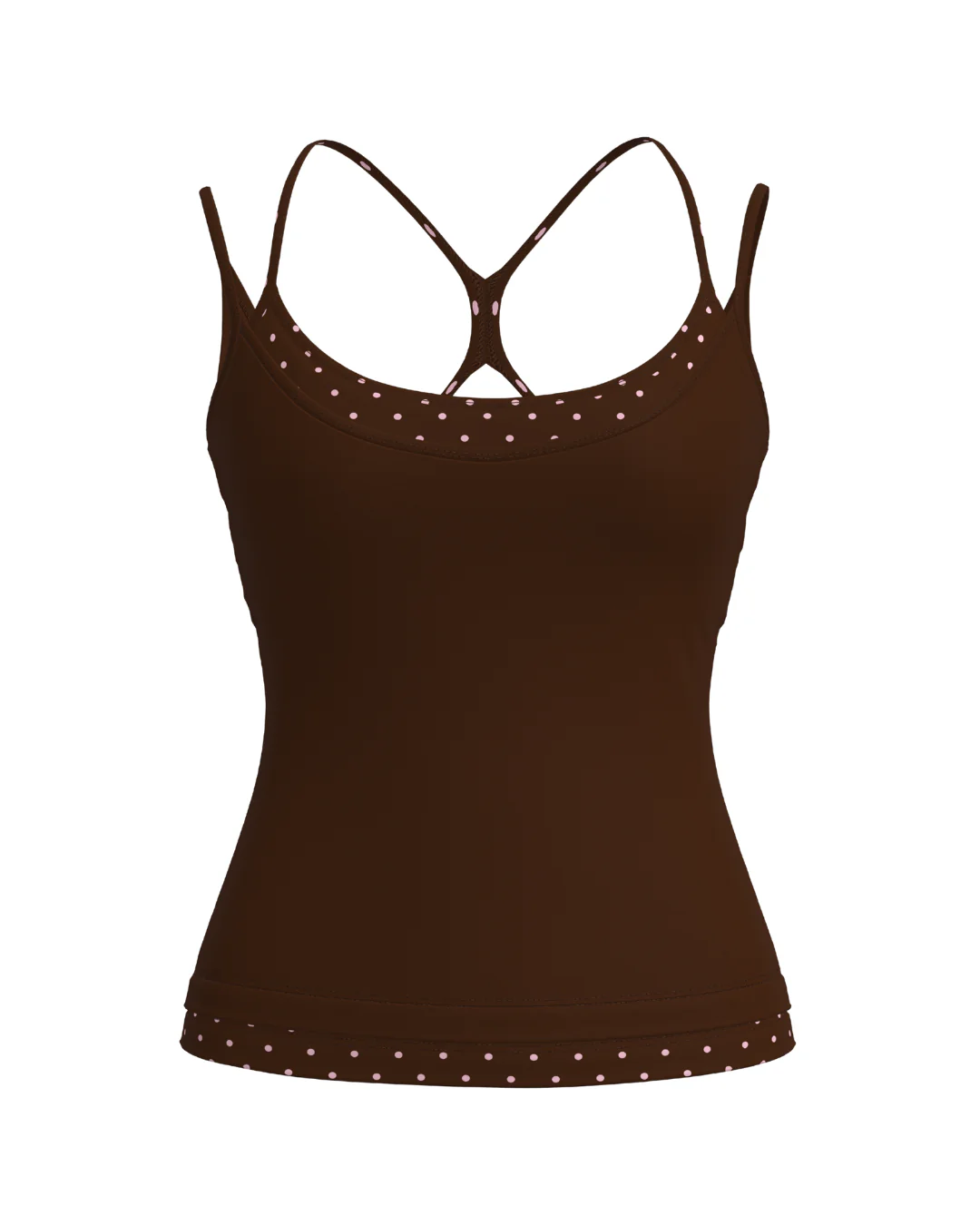 Double Layer Sporty Tank - Neapolitan