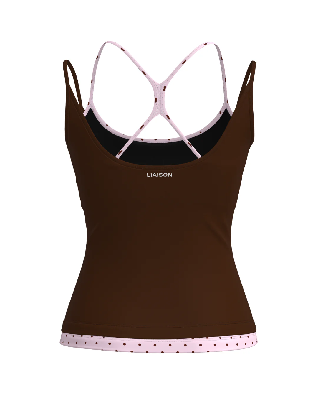 Double Layer Sporty Tank - Rosette - Image 2