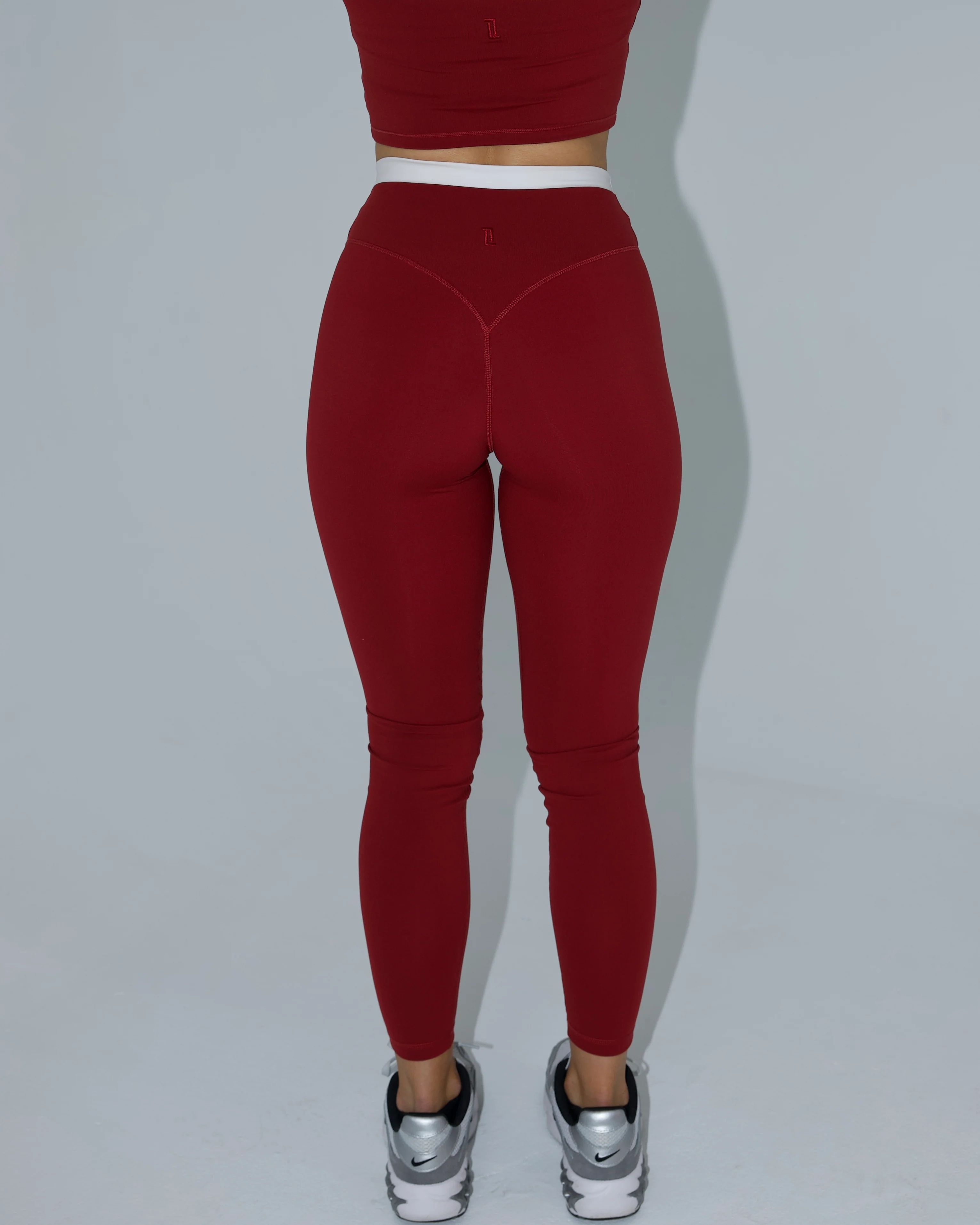 Layered Sculpt Pant - Kiss & White - Image 4