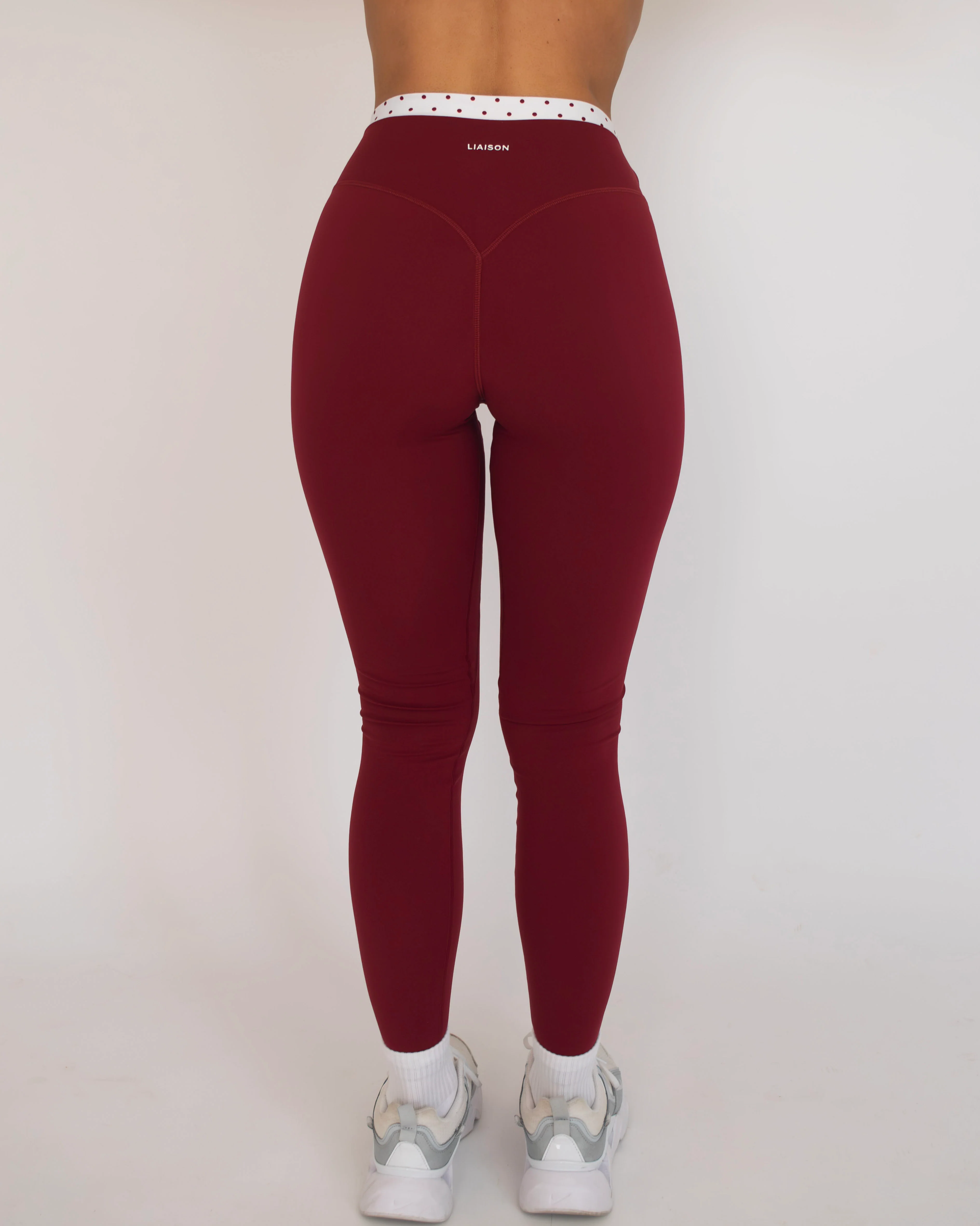 Layered Sculpt Pant - Kiss & White Polka Dots - Image 4