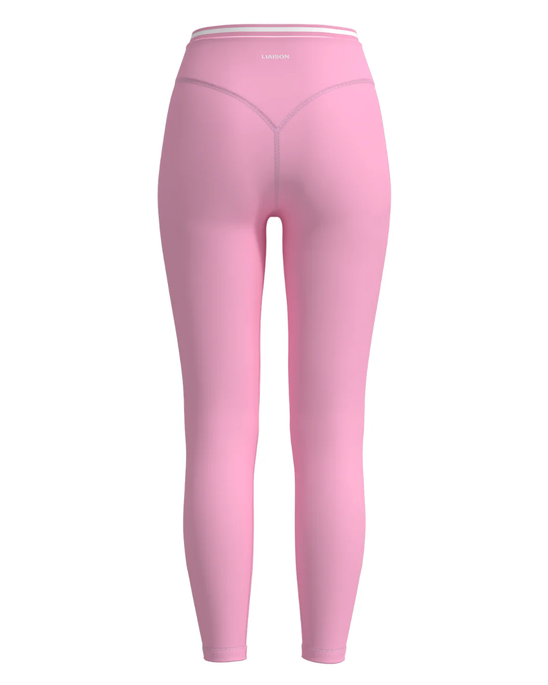 Layered Sculpt Pant - Petal Pink & Stripes - Image 3