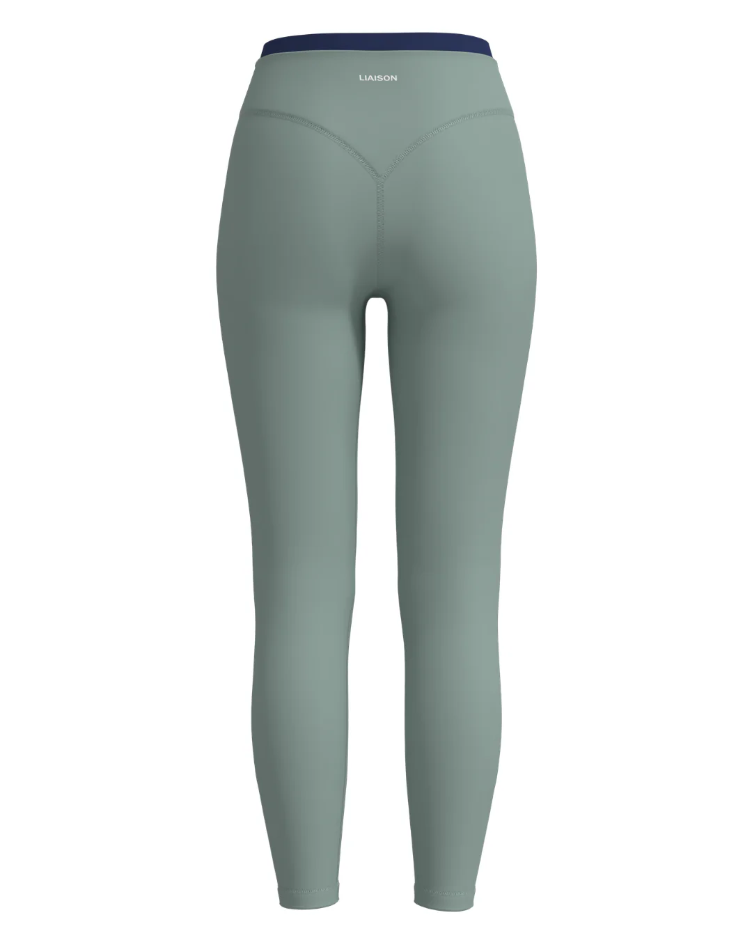 Layered Sculpt Pant - Sage & Cypress - Image 3