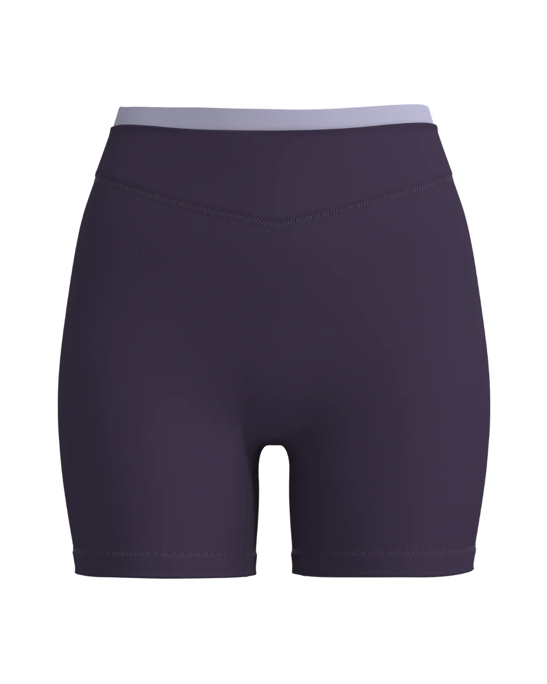 Layered Sculpt Short - Plum & Lilac