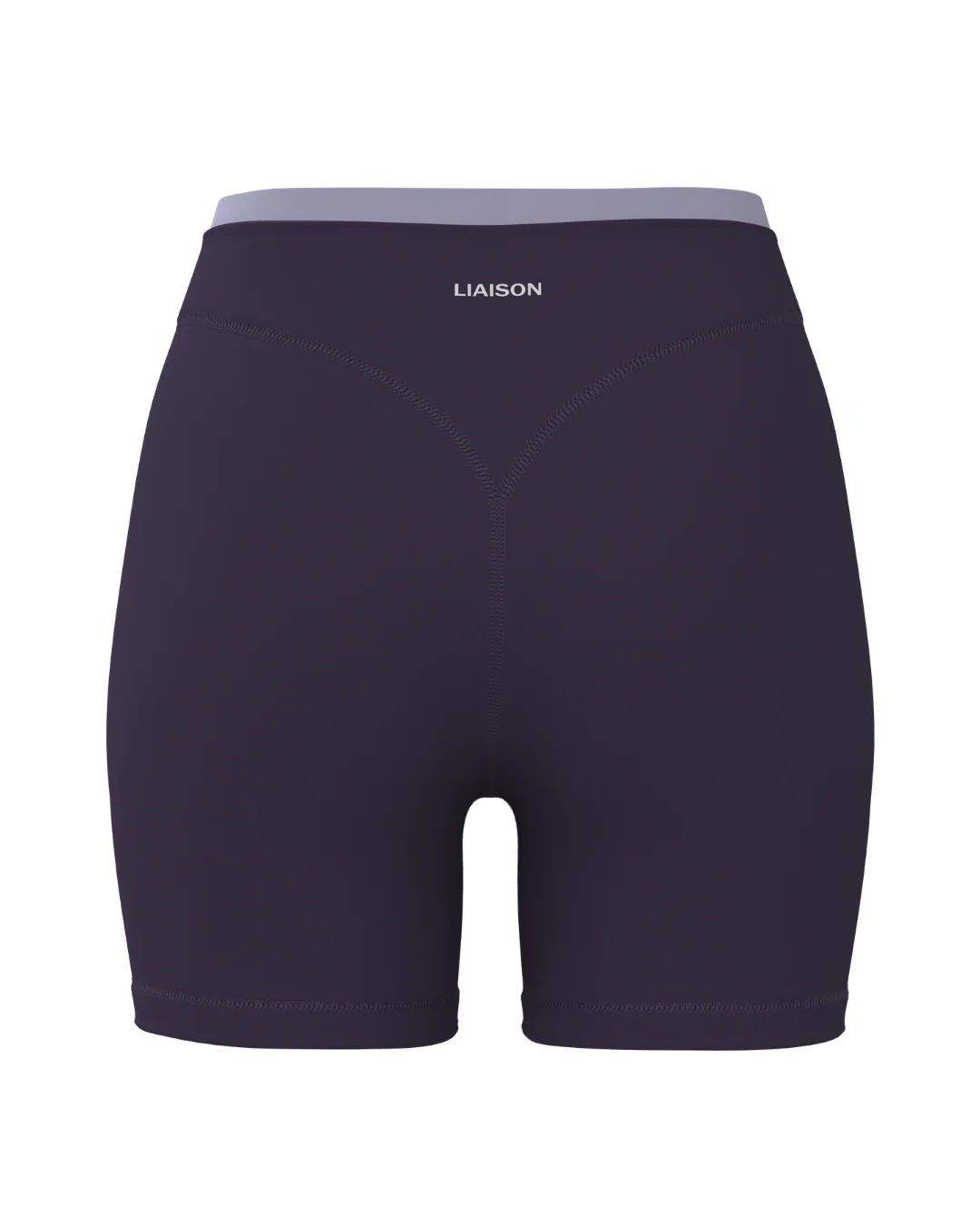 Layered Sculpt Short - Plum & Lilac - Image 2