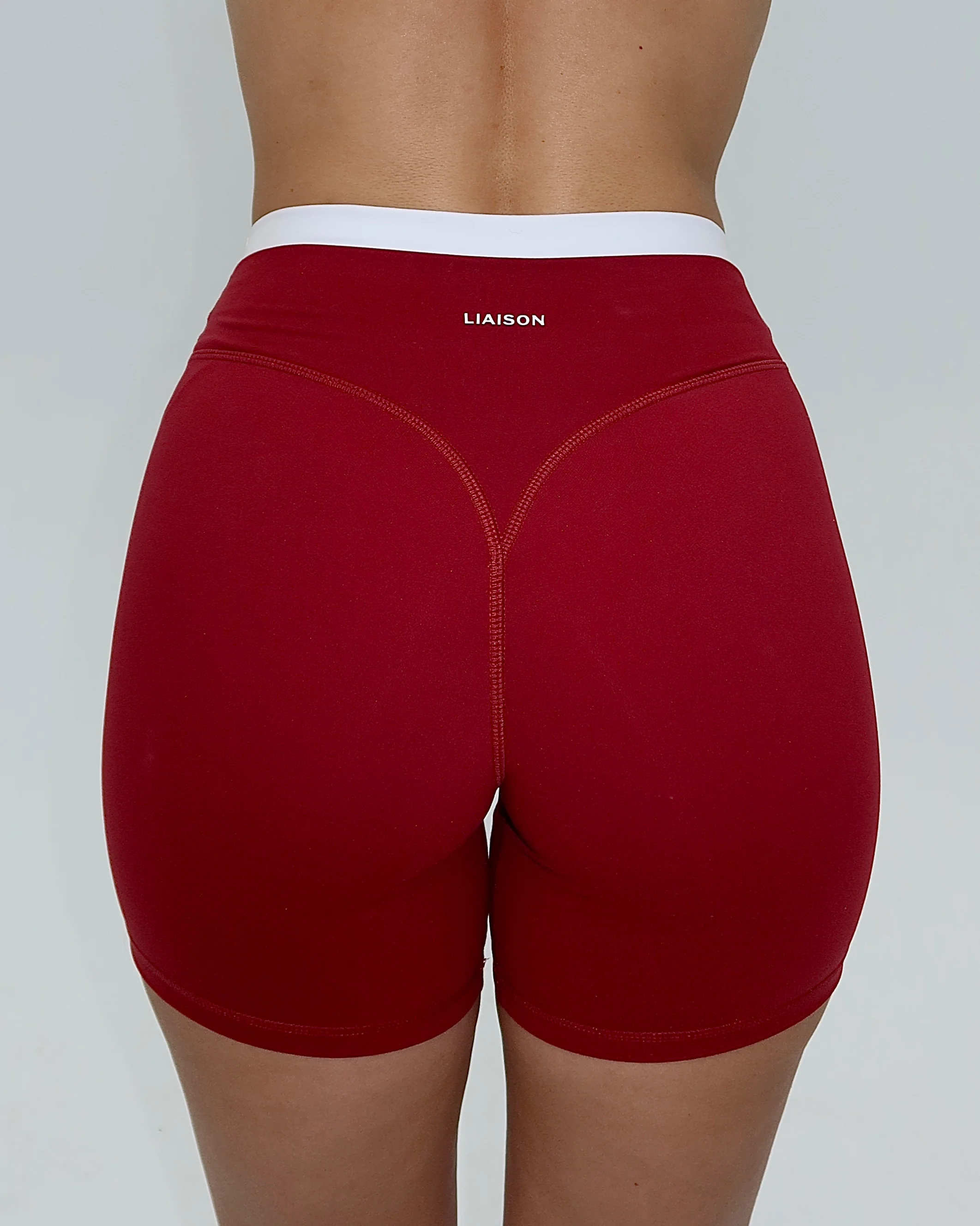 Layered Sculpt Short - Kiss & White - Image 4