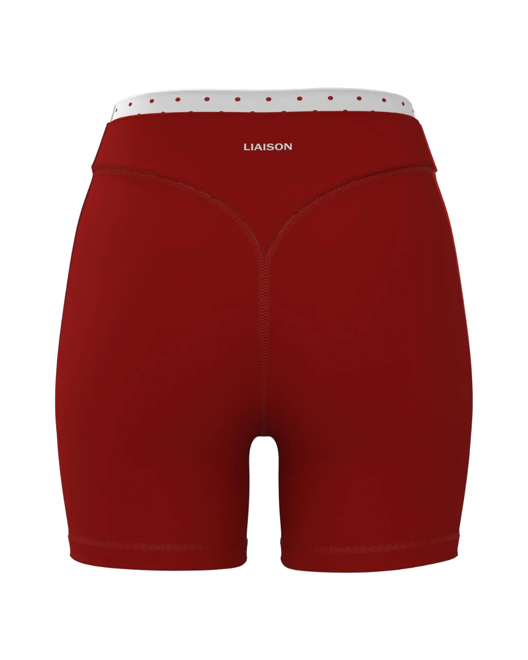 Layered Sculpt Short - Kiss & White Polka Dots - Image 3