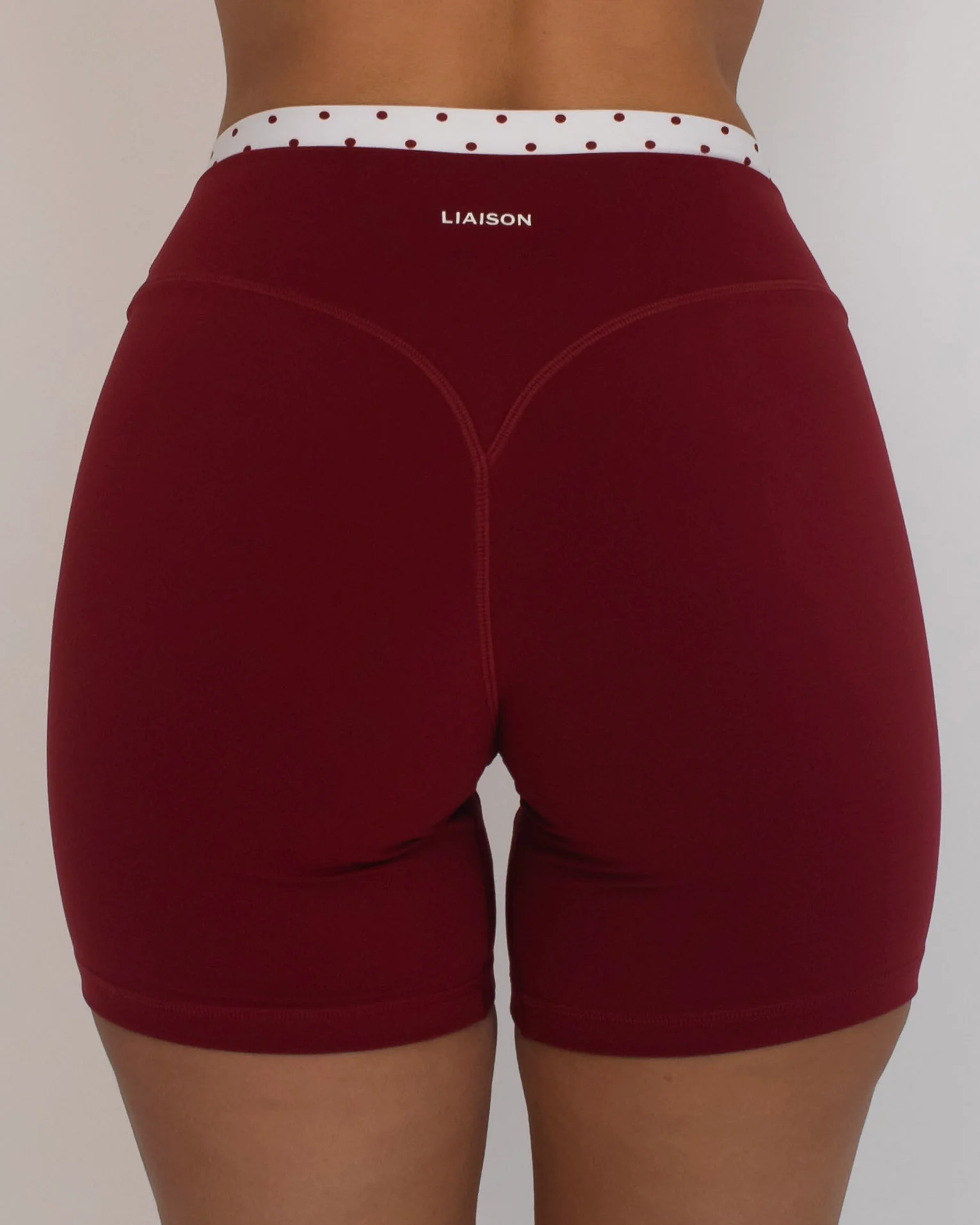 Layered Sculpt Short - Kiss & White Polka Dots - Image 4