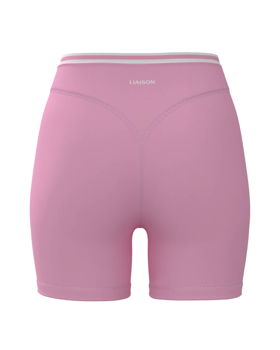 Layered Sculpt Short - Petal Pink & Stripes - Image 3