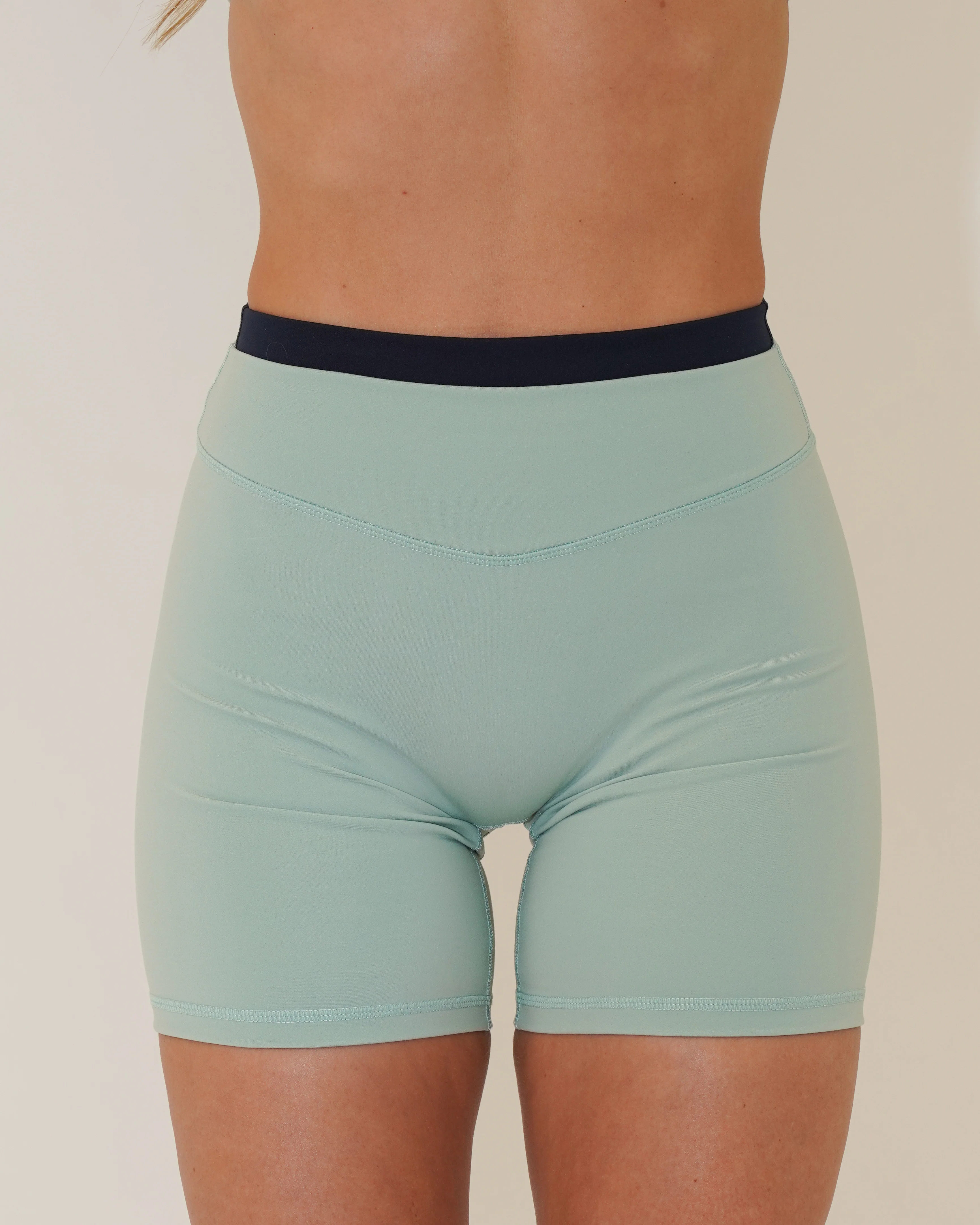 Layered Sculpt Short - Sage & Cypress - Image 2