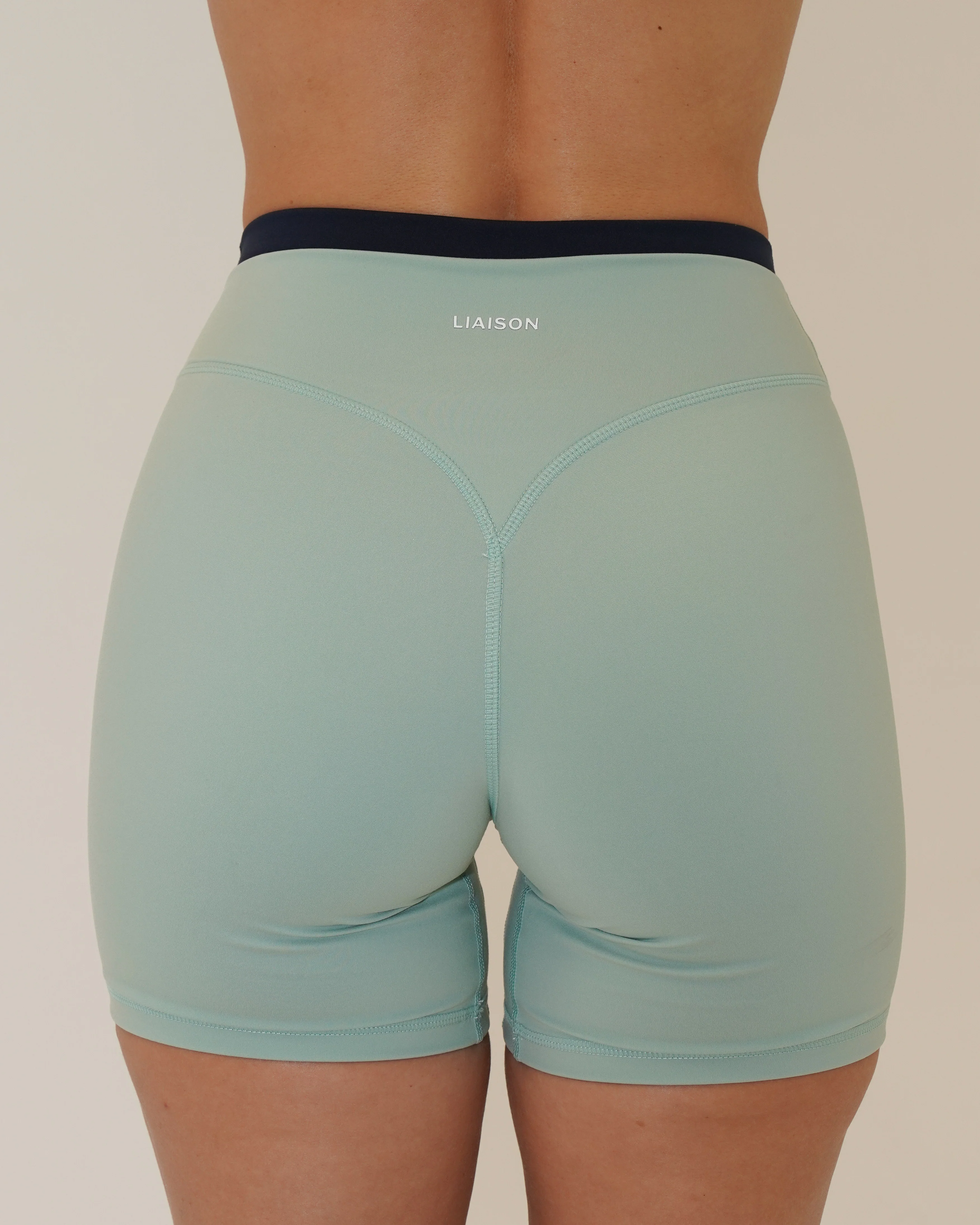 Layered Sculpt Short - Sage & Cypress - Image 4