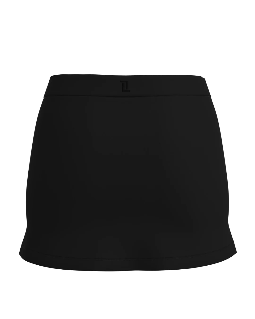 Lux Fitted Mini Skirt - Black - Image 3
