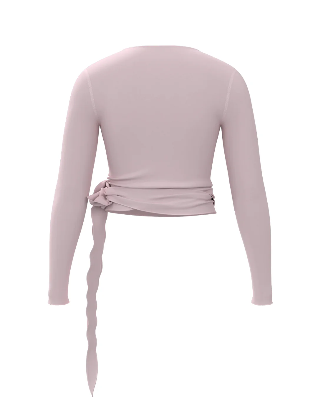 Pirouette Wrap Top - Soft Pink - Image 3