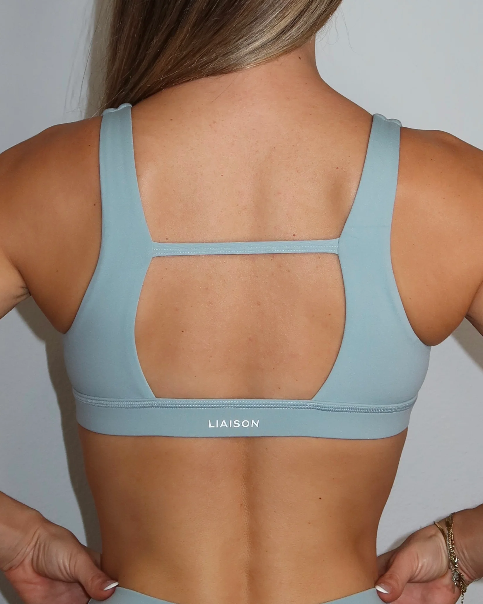 Plunge Bra - Icey Blue - Image 4