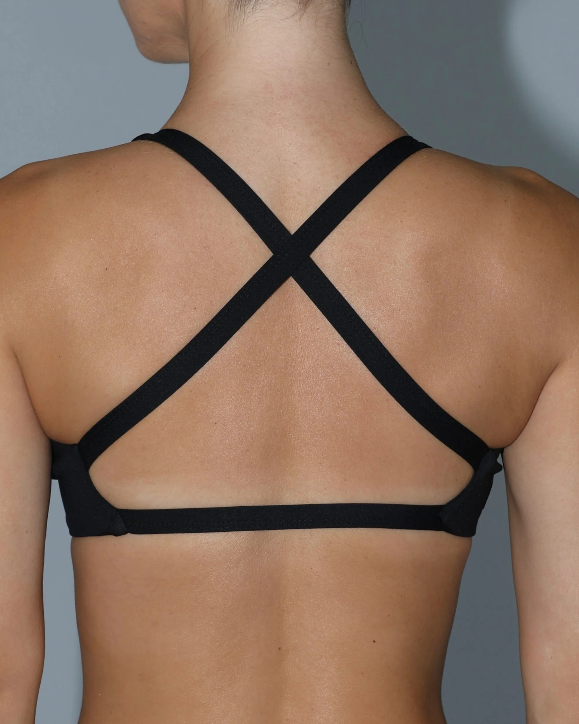 Scrunch Bra - Black - Image 4