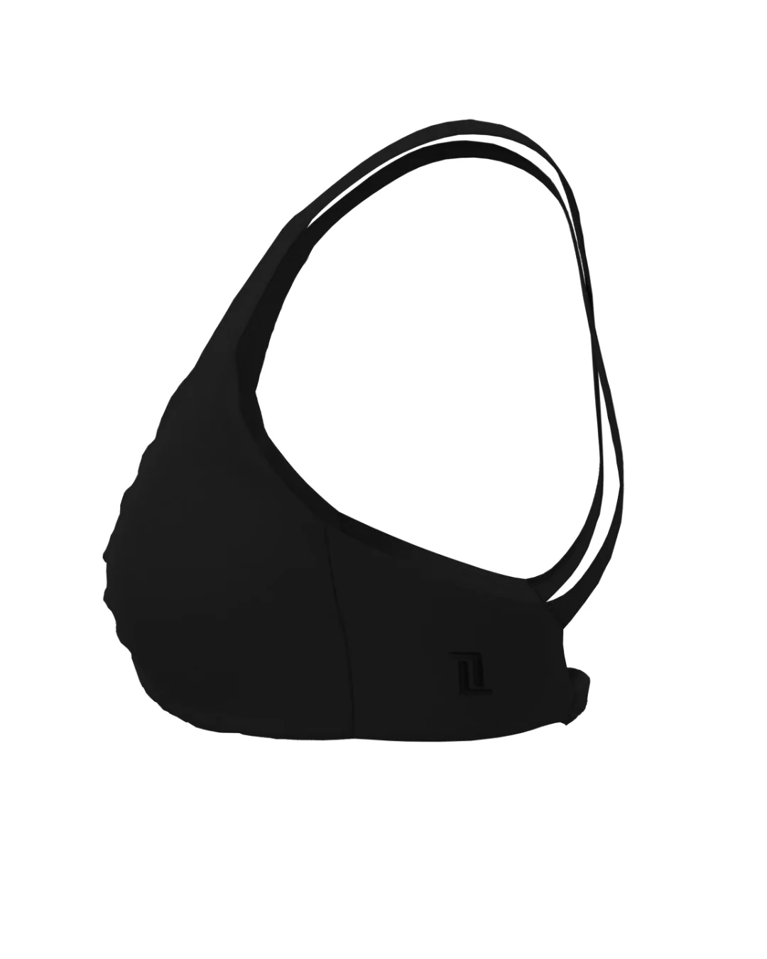 Scrunch Bra - Black - Image 5