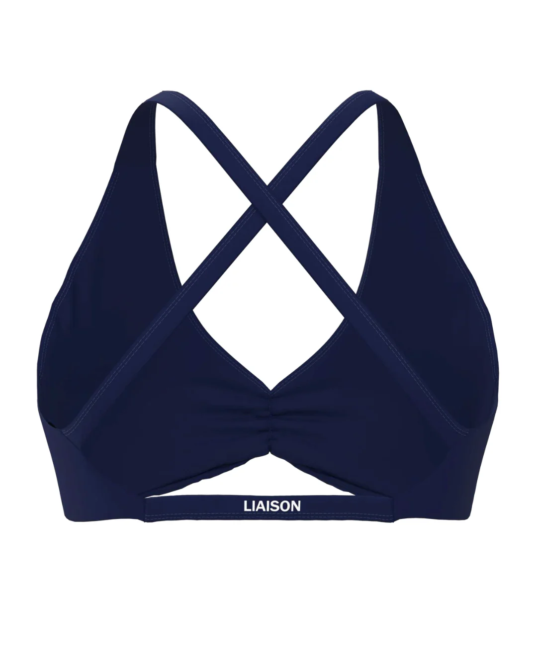 Scrunch Bra - Navy - Image 3