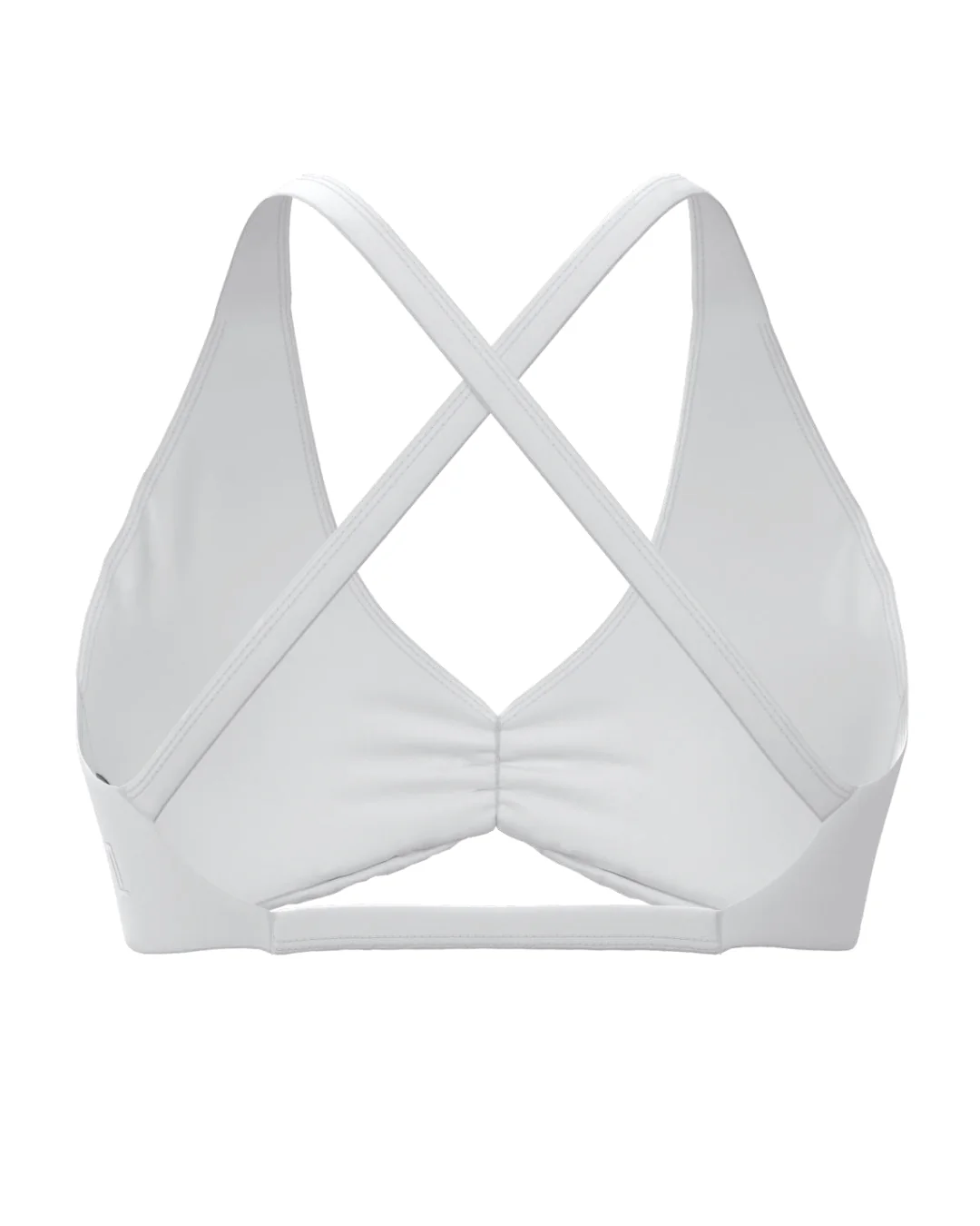 Scrunch Bra - White - Image 3