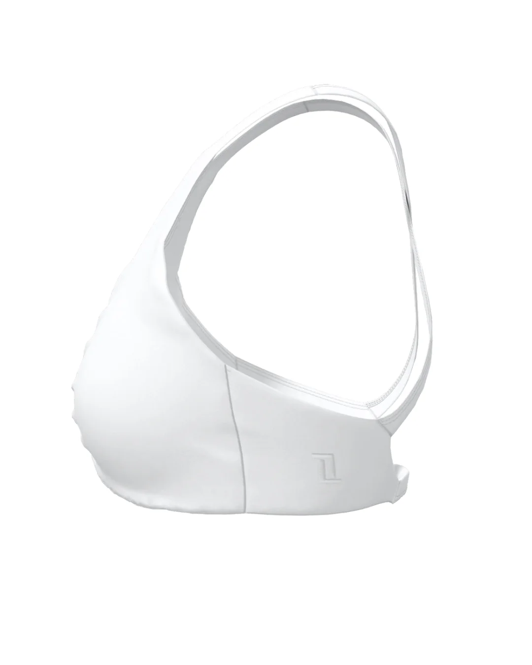 Scrunch Bra - White - Image 5