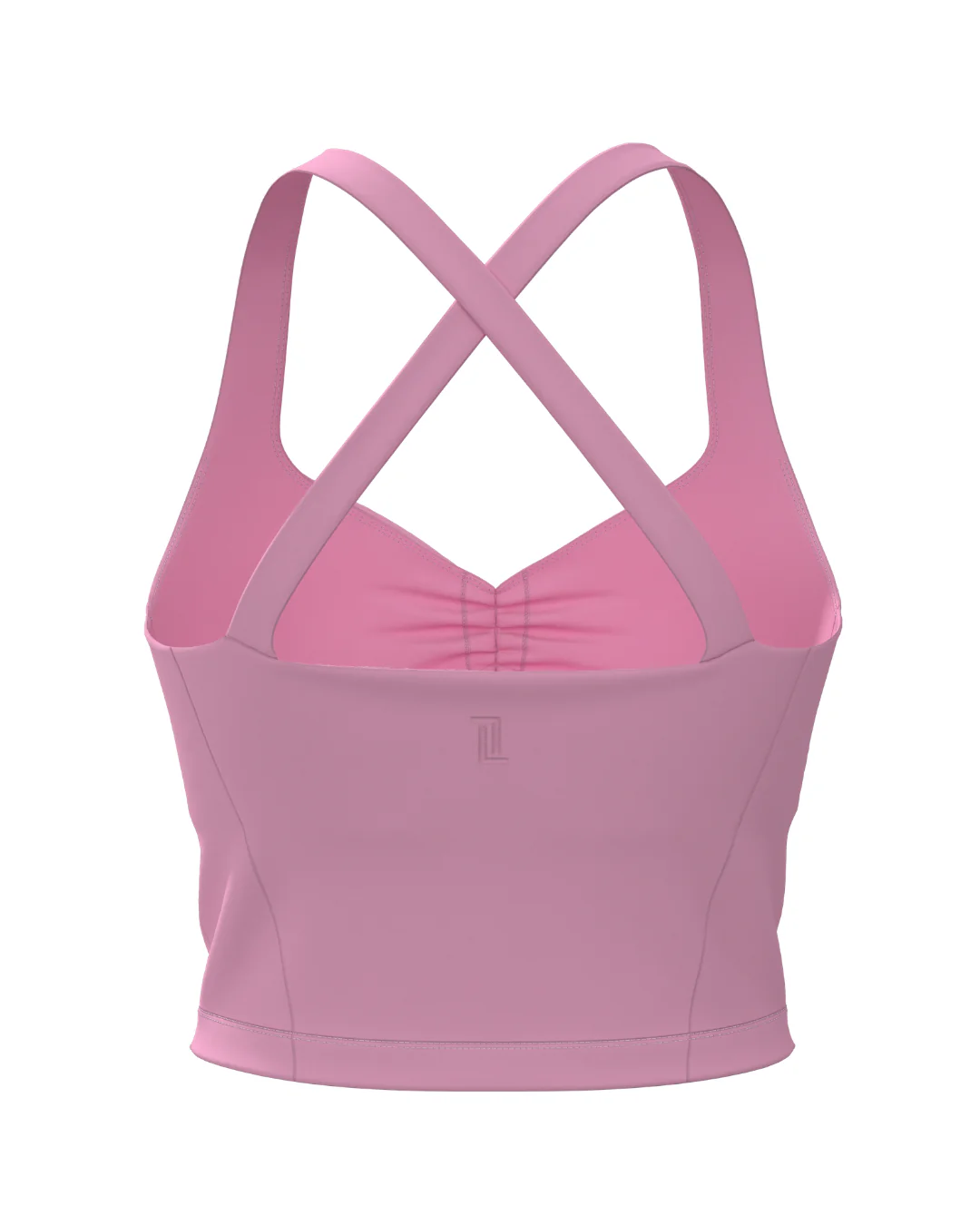 Scrunch Tank - Petal Pink - Image 3