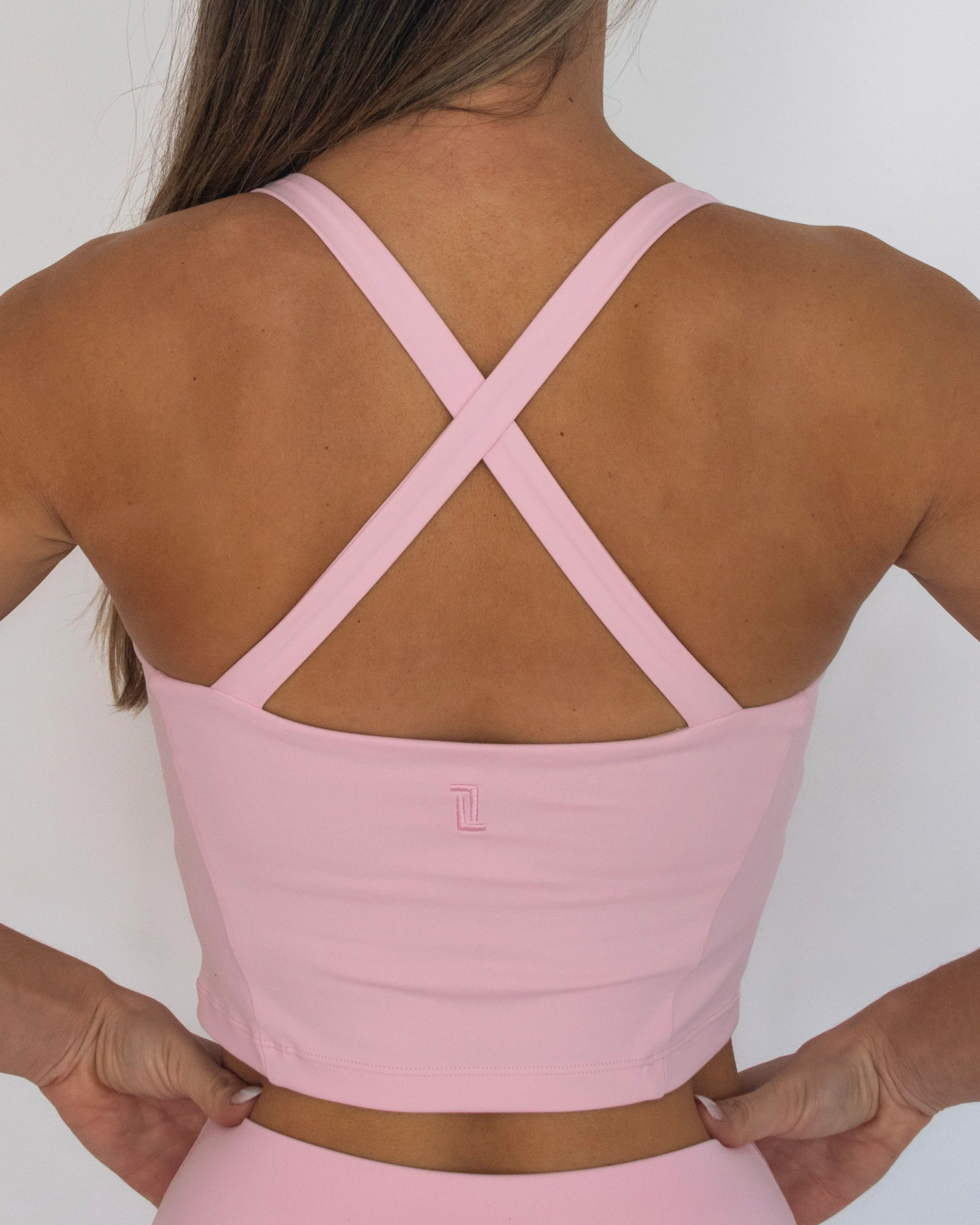 Scrunch Tank - Soft Pink - Image 4