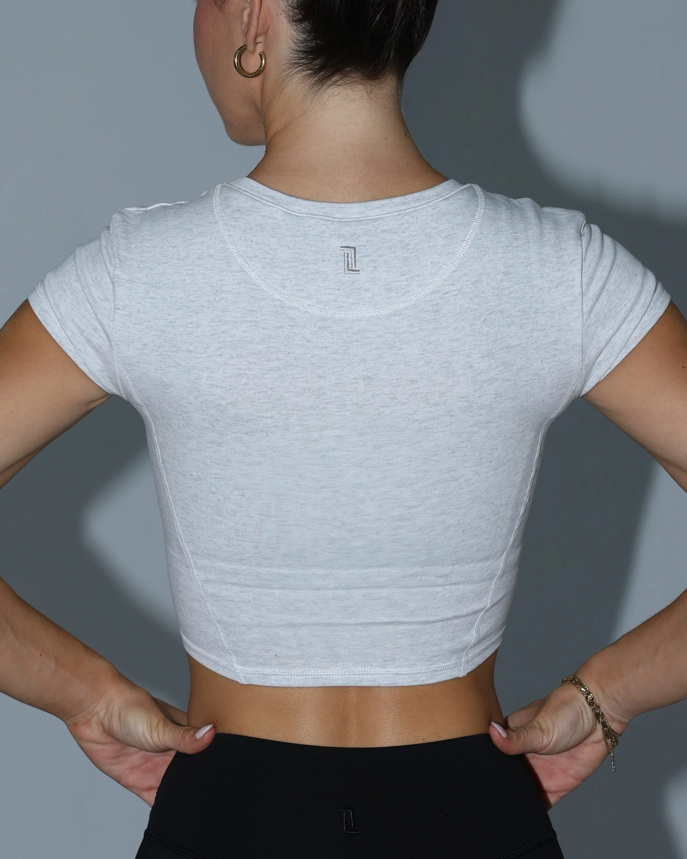 Sporty Cropped Tee - Image 4
