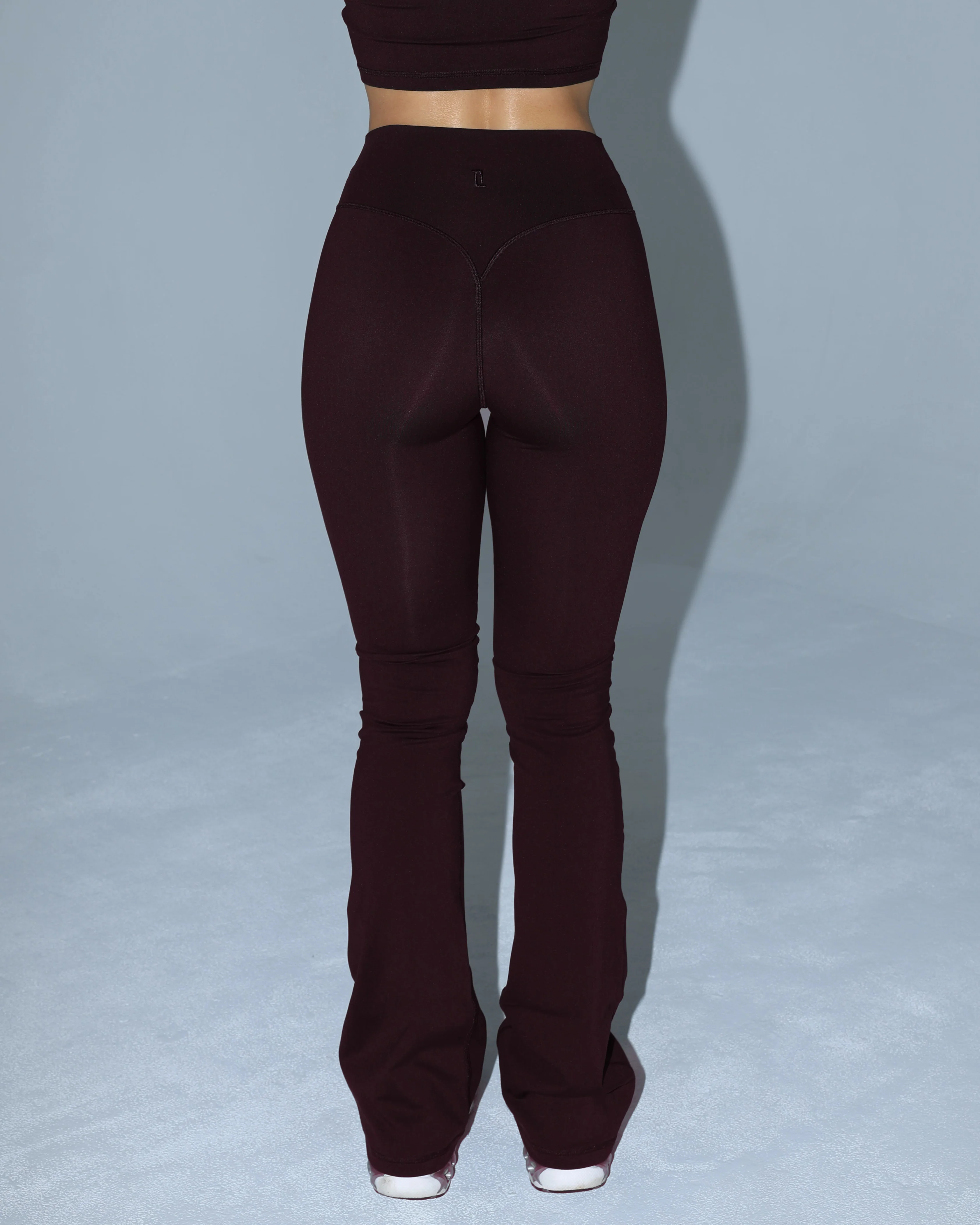 The Flare Pant - Chocolate Cherry - Image 4